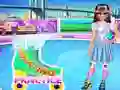 Spiel Skating-Training mit besten Freunden Online