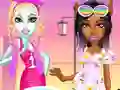 Spiel Monster-Mädchen Sommerferien Online