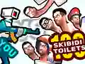 Spiel Du gegen 100 Skibidi-Toiletten Online