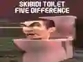 Spiel Skibidi Toilet Fünf Unterschiede Online