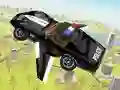 Spiel Fliegendes Auto-Spiel: Polizei-Spiele Online