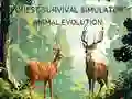 Spiel Waldüberlebenssimulator: Tier-Evolution Online
