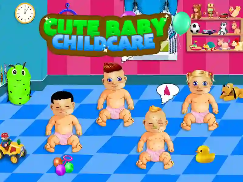 Spiel Niedliche Baby-Kinderbetreuung Online
