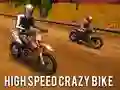 Spiel Hochgeschwindigkeitsverrücktes Motorrad Online