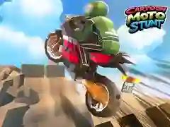 Spiel Cartoon Moto Stunt Online
