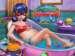 Spiel Schwangere Gepunktete Mädchen Spa Online