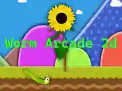 Spiel Wurm Arcade 2D Online