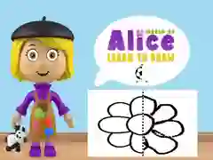 Spiel Welt von Alice: Zeichnen lernen Online Spiel Welt von Alice: Zeichnen lernen Online
