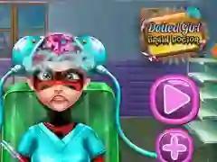 Spiel Gepunktetes Mädchen: Gehirn Arzt Online
