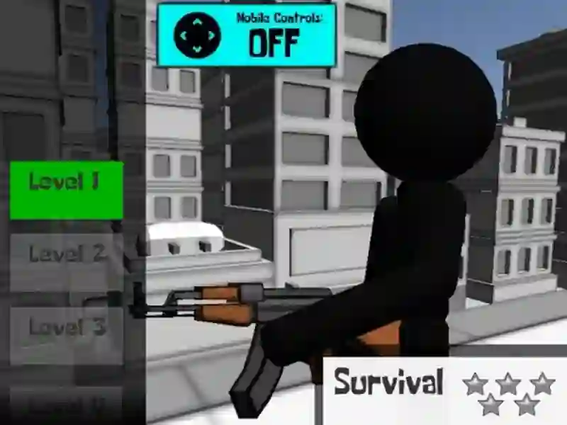 Spiel Stickman Gun Shooter 3D Online