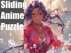 Spiel Gleitendes Anime-Puzzle Online