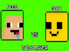 Spiel Noob gegen Obby Zwei-Spieler Online Spiel Noob gegen Obby Zwei-Spieler Online