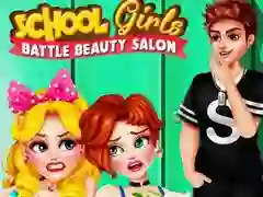 Spiel Schulmädchen Kampf Schönheits-Salon Online