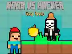 Spiel Noob gegen Hacker Goldener Apfel Online