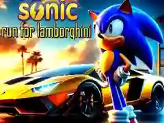 Spiel Sonic Rennen für Lamborghini Online