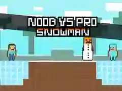 Spiel Noob gegen Pro Schneemann Online