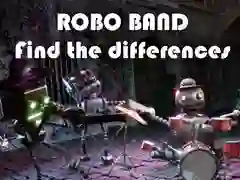 Spiel Roboterband - Finde die Unterschiede Online