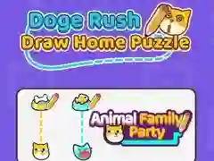 Spiel Doge Rush: Zeichne das Zuhause-Puzzle Online Spiel Doge Rush: Zeichne das Zuhause-Puzzle Online