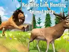 Spiel Realistische Löwenjagd 2024 Online