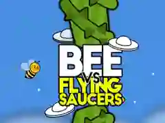 Spiel Biene gegen fliegende Untertassen Online