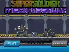 Spiel Super Soldat Mech Angriff Online