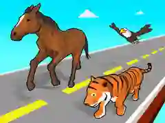Spiel Tiertransformationsrennen Online