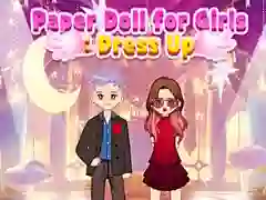 Spiel Papierpuppe: Mädchen Ankleiden Online