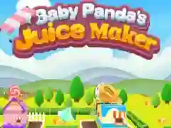 Spiel Die Saftmaschine für Baby-Panda Online