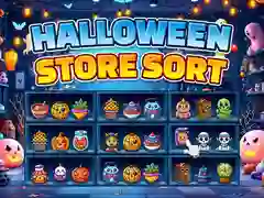 Spiel Halloween-Shop Sortierung Online