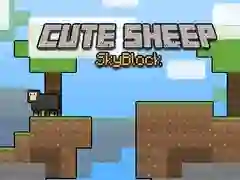 Spiel Niedliche Schaf Skyblock Online