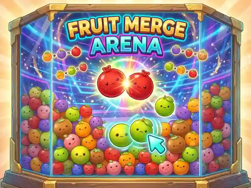 Spiel Fruit Merge Arena Online