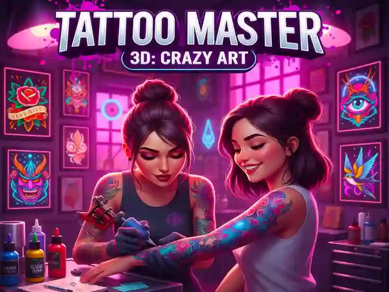 Spiel Tattoo Master 3D: Verrückte Kunst Online