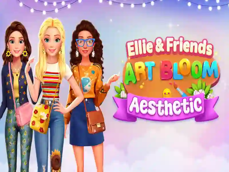 Spiel Ellie und Freunde Kunst blühen Ästhetik Online