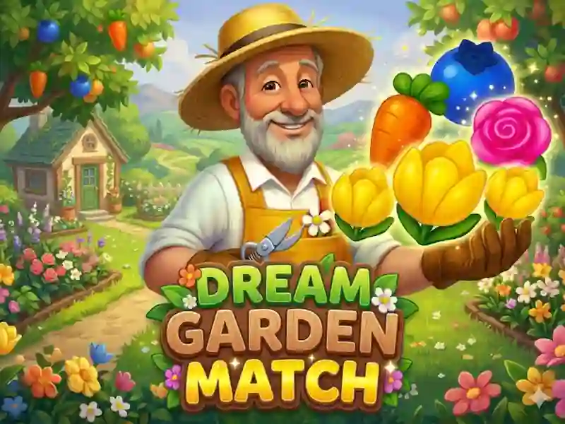 Spiel Match Dream Garden Online