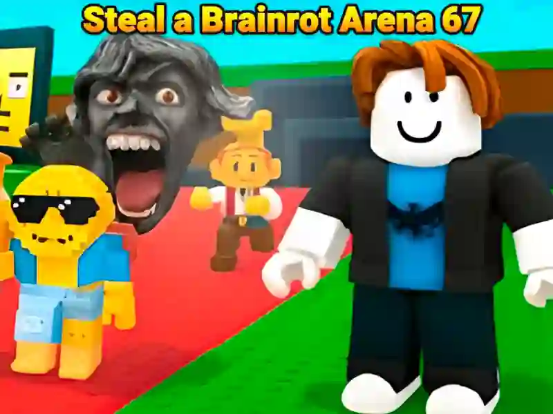 Spiel Stehlen Sie eine Brainrot Arena 67 Online