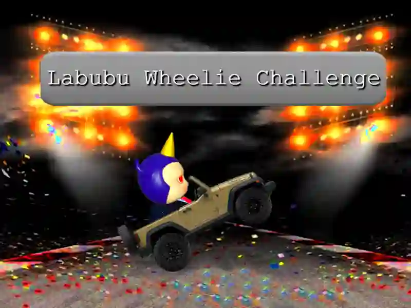 Spiel Labubu Wheelie Challenge Online