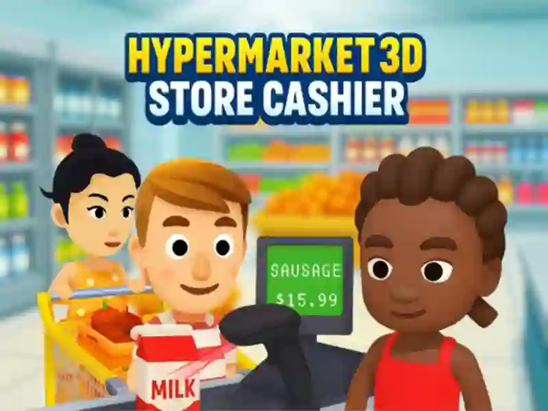 Spiel Hypermarkt 3D: Kassierer im Geschäft Online