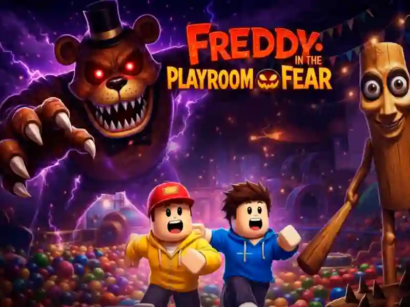 Spiel Freddy im Playroom of Fear Online