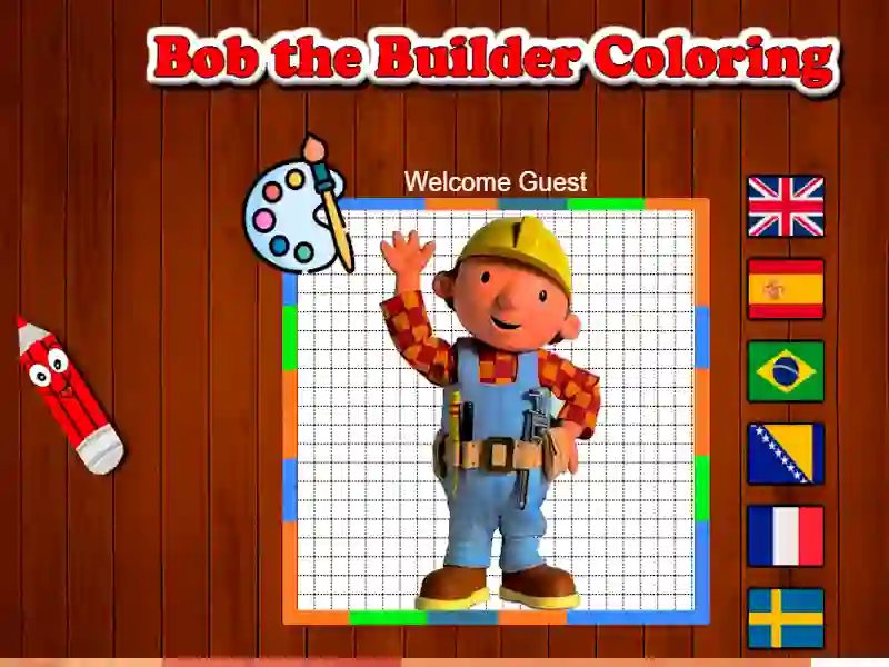 Spiel Bob the Builder Färbung Online Spiel Bob the Builder Färbung Online