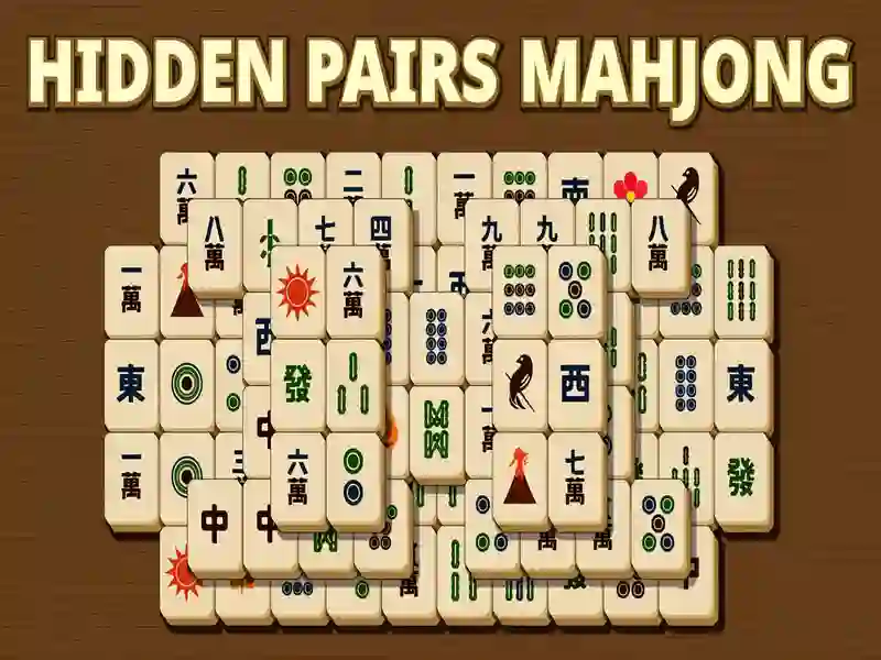 Spiel Versteckte Paare Mahjong Online