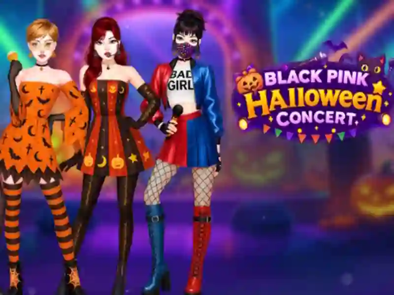 Spiel Black Pink Halloween-Konzert Online Spiel Black Pink Halloween-Konzert Online