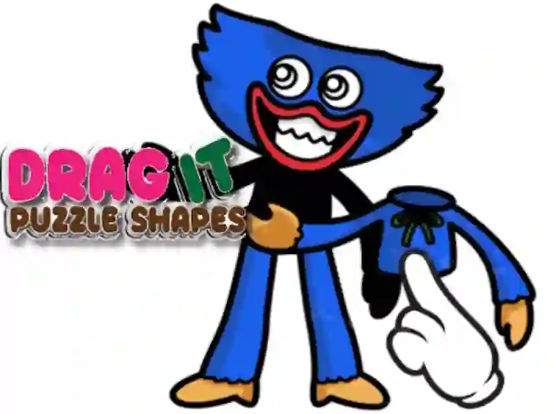 Spiel Ziehen Sie es in Puzzleformen Online