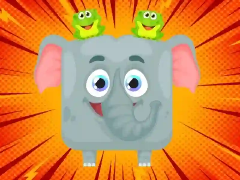 Spiel Jelly-Bauch. Mach den Elefanten Online