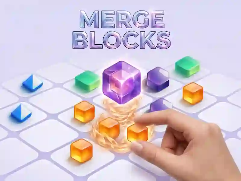 Spiel Merge Blocks Online