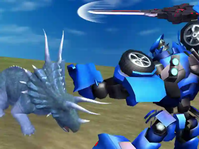 Spiel Jura-Dinosaurier-Mech Kampf Online