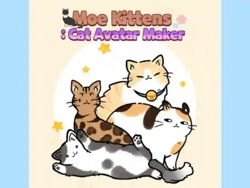 Spiel Moe Kittens: Katzen-Avatar-Ersteller Online