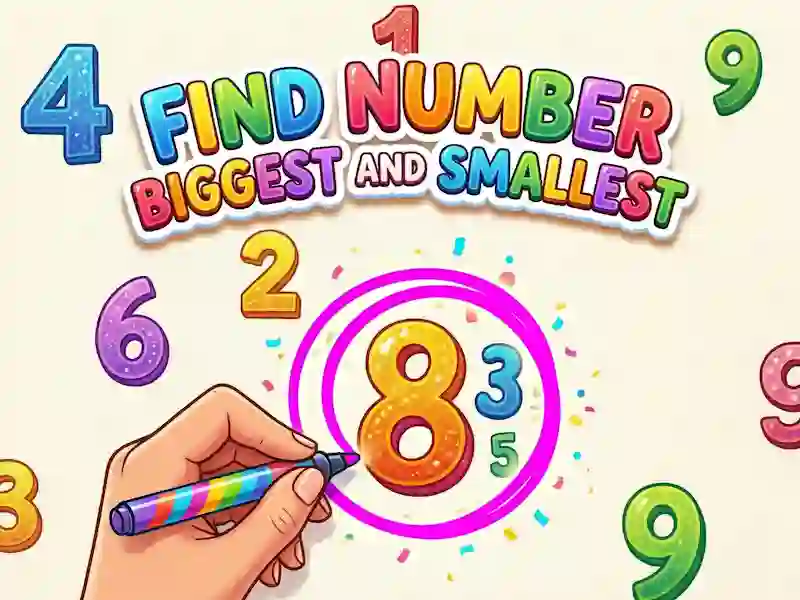 Spiel Find Number Biggest and Smallest Online