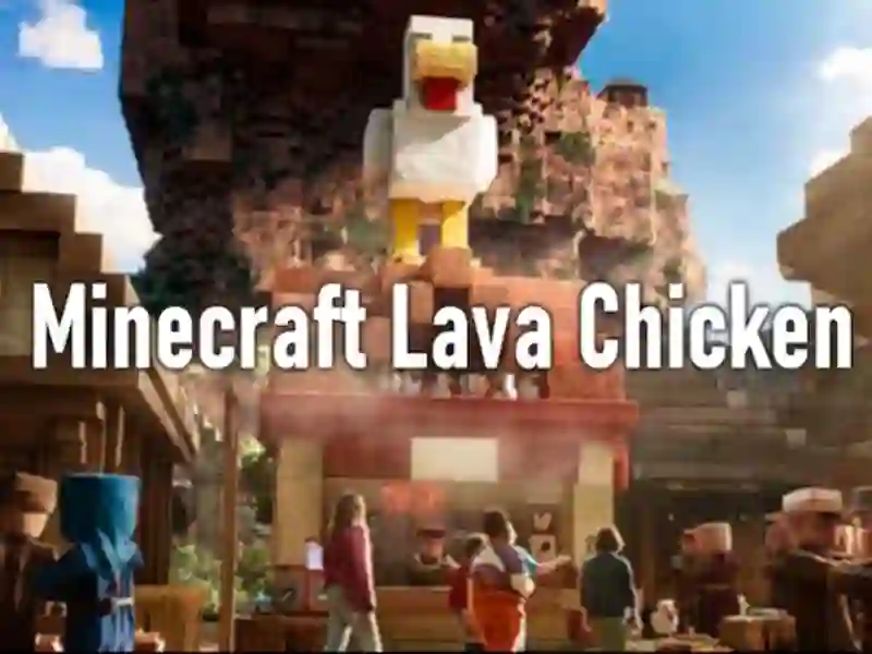 Spiel Minecraft Lava Chicken Online