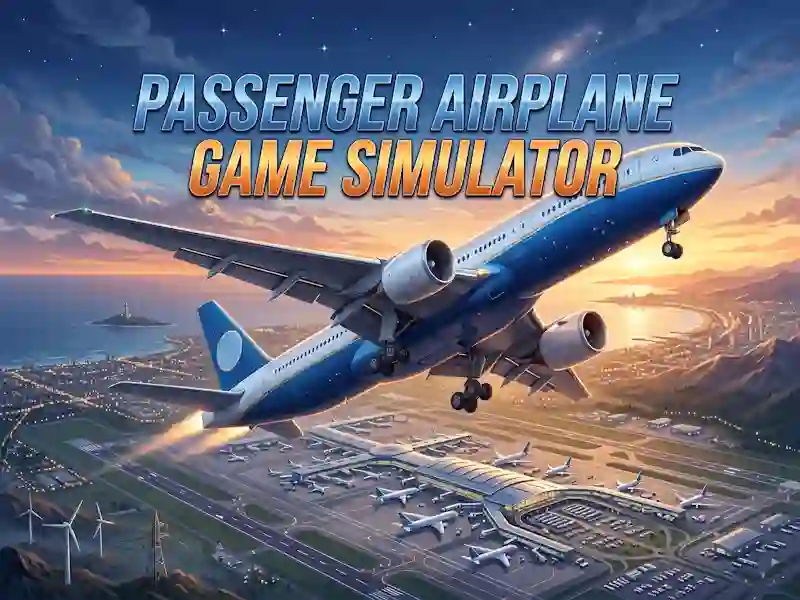 Spiel Passenger Airplane Game Simulator Online