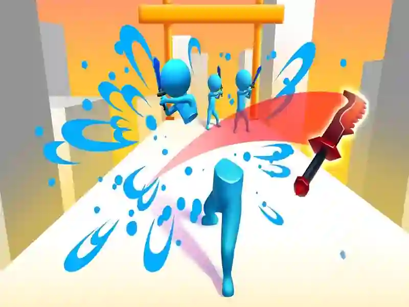 Spiel Schwertspiel! Ninja Slice Runner Online